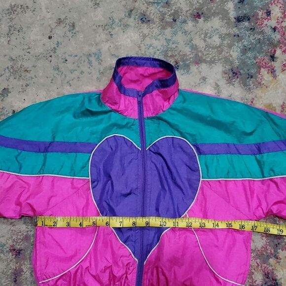 Vintage Girls Heart Jacket by Angel Face Size M or 10/12 - Picture 6 of 11